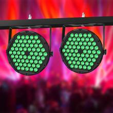 Set Of 4 LED Par Lights (Model 64) With Remote Control, DMX And Sound Activation: Light Bath Lights For Weddings, Parties, DJ Shows And Bar Events. - Black - View 6