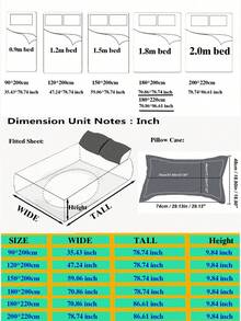 3pcs Printed Bed Sheet Set (No Filling) - 100% Polyester Fabric, Washable, Soft & Durable, Suitable For Bedroom Or Guest Room, Modern Minimalist Home Bedding - Army Green - View 3