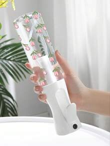 Transparente PET-Reisesprühflasche mit Blumenmuster - Multifunktionale Sprühflasche mit feinem Sprühnebel, geeignet für den Reisegebrauch; anwendbar zum Umfüllen von Make-up-Entferner, Haargel oder Wasser (für Haarstyling, Reinigung und Pflanzensprühen). - Verschiedenfarbig - Übersicht 4