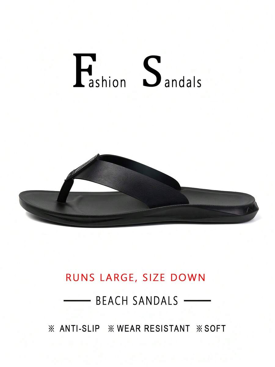 Sandal Jepit Kasual Nyaman untuk Pria, Sandal Musim Panas yang Modis dan Serbaguna