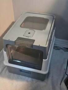 Hidden Cat Litter Box Leak Proof Upgraded Design, Enclosed Odor Control Furniture For Apartment Cat Litter Box, Space Saving Small Home Essentials For Indoor Cats,Cat Stuff,Cat Accesorries,Cat Supplies,Pet Supplies,Kitten Stuff - XL - 查看 9