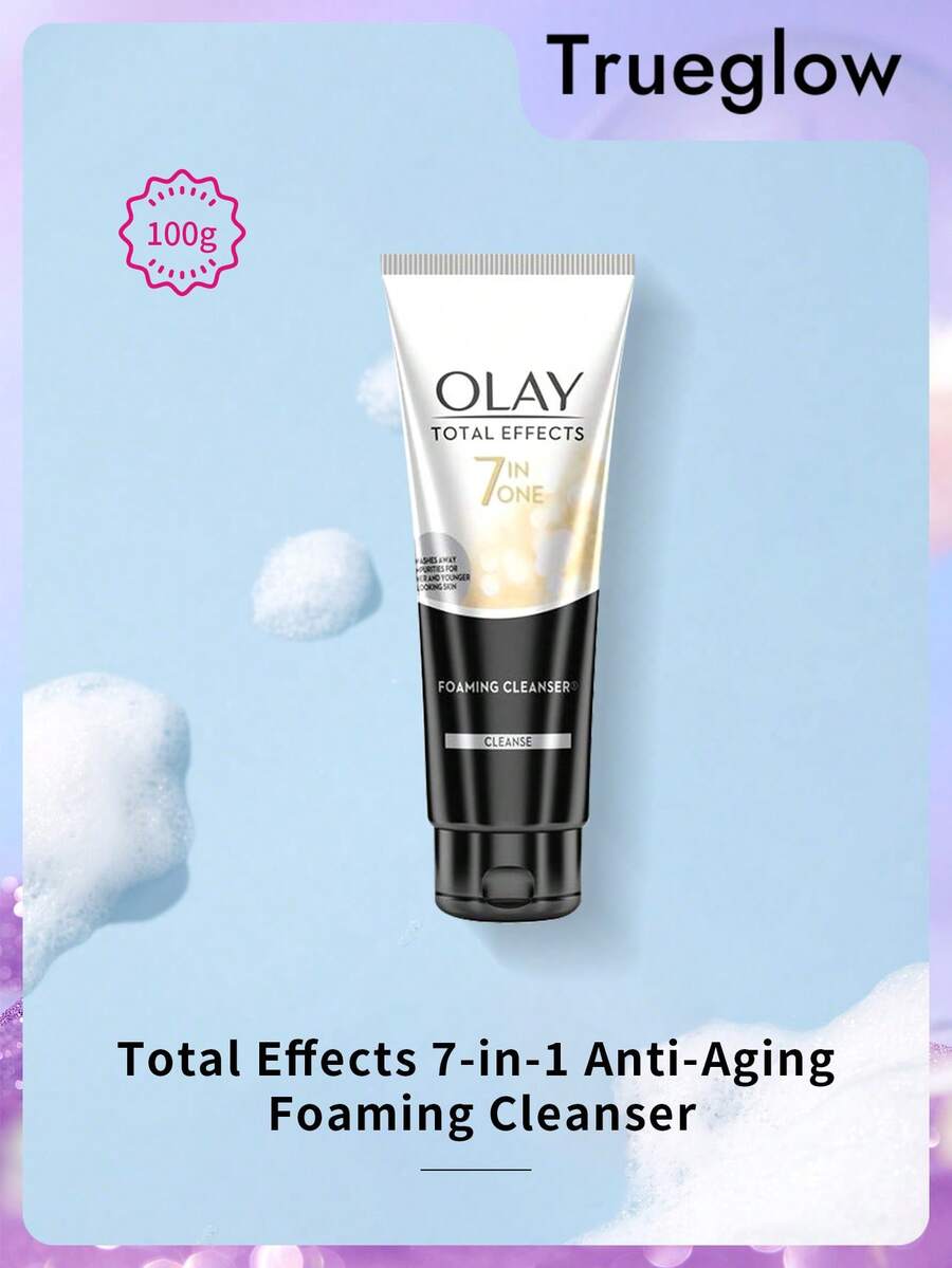 Olay Total Effects 7合1抗老泡沫潔面乳 100g - 100毫升 - 查看 1