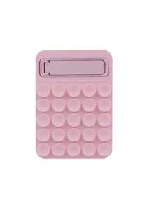 1pc Macaron Color Silicone Suction Cup Phone Holder, With Hidden Foldable Support, Ultra-Thin Washable Reusable Non-Slip Phone Stand, Suitable For Bathroom Mirror, Glass Wall, Desktop And Other Smooth Surfaces, Hands-Free Video Watching For Home Or Office - Multicolor - View 13