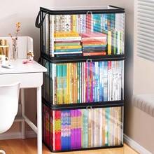 3pcs Heavy Duty Transparent Storage Boxes With Flip Lid - Large Rectangular Storage Bins, Stackable Design To Save Space, Suitable For Books, Clothes, Office, Home, Travel - Durable Plastic Storage Containers For Home Organization, Storage Boxes - Multicolor - View 1