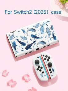 Suitable For Switch 2nd Generation Protective Case (2025), 1pc Blue Whale Switch Game Console Accessory Protective Shell, Compatible With Switch 2/Switch NS/Switch OLED/Lite Models, Storage Bag, Card Slot Dock Shell, Best Gift For Switch Players. - View 17