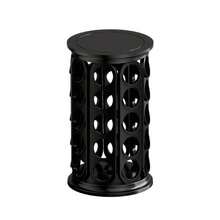 1Pc Rotatable Coffee Capsule Storage Box, Hollow Cylinder Coffee Pod Container, Countertop Coffee Capsule Organizer Box, Desktop Storage Accessory For Home Coffee Bar, Kitchen Counter, Office Coffee Station & Cafe Decor - Coffee Storage Rack - View 8
