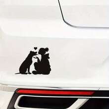 I Love My Dog, This Waterproof Car Sticker Suitable For Cars, Trucks, Refrigerators, Luggage, Windows, Motorcycles And Laptops; It Is A Car Body Scratch Sticker For Decorating Exterior Attachments - Decorative Stickers - View 5