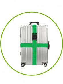 1pc/2pcs/4pcs Luggage Straps, Travel Suitcase Packing Belts, Heavy Duty Crossing Tie Down Straps - Multicolor - View 25