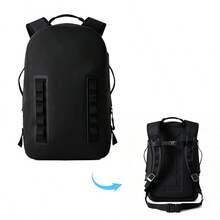 Outdoor Backpack Waterproof Bag, Compression Bag - Black - View 1