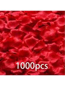 1000片/2000片/3000片/5000片人造絲綢玫瑰花瓣，適合情侶、新婚夫妻，浪漫婚禮裝飾、燭光走道裝飾、婚禮花瓣雨、派對裝飾、派對玫瑰背景牆 - 彩色 - 查看 22