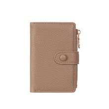 Cartera de hombre con grano de lichi, bolsa para llaves, portabilletes grande, llavero, bolsa de gran capacidad, tarjetero, monedero - Multicolor - Ver 10