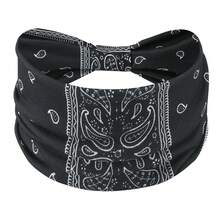 1-6 pièces Bandeau femme à motif cachemire, bandeau de sport bohème, accessoires pour cheveux pour festival, fête, vacances et usage quotidien toute l'année - Multicolore - Voir 7