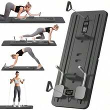 Foldable Full Body Home Fitness Board, Push-Up Stands,Push-Up Board,Abdominal Workout Board,Multifunctional Plank Exercise Trainer With Pull Rope, Portable Abdominal Workout Equipment For Core Training, Indoor Gym Strength Training Machine For Women - Multicolor - View 8