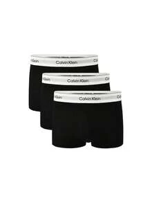 Calvin Klein [Paquete] 3 Paquetes Modernos de Calzoncillos para Hombre + 3 Paquetes Modernos de Calzoncillos para Hombre - Negro+Gris/ Blanco/ Negro - Ver 2