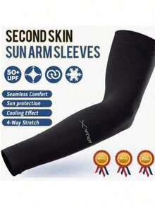 1/5 Pairs Breathable, Finger-Exposed And Sun-Protective Sleeves, Suitable For Cycling, Golf, Running And Driving - Ideal For Outdoor Activities - Multicolor - View 4