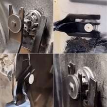 Pinze leggere, colla a freddo, attrezzo per la rimozione dei fari, cacciavite per molletta in gomma, pinze per la rimozione di rivetti in plastica, pinze per molletta per auto, cacciavite - A - Visualizzare 8