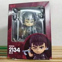 Q-Version Clay Guts Black Swordsman Movable Action Figure Model Boxed Collectible - Multicolor - View 7