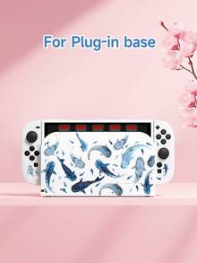 Suitable For Switch 2nd Generation Protective Case (2025), 1pc Blue Whale Switch Game Console Accessory Protective Shell, Compatible With Switch 2/Switch NS/Switch OLED/Lite Models, Storage Bag, Card Slot Dock Shell, Best Gift For Switch Players. - View 7