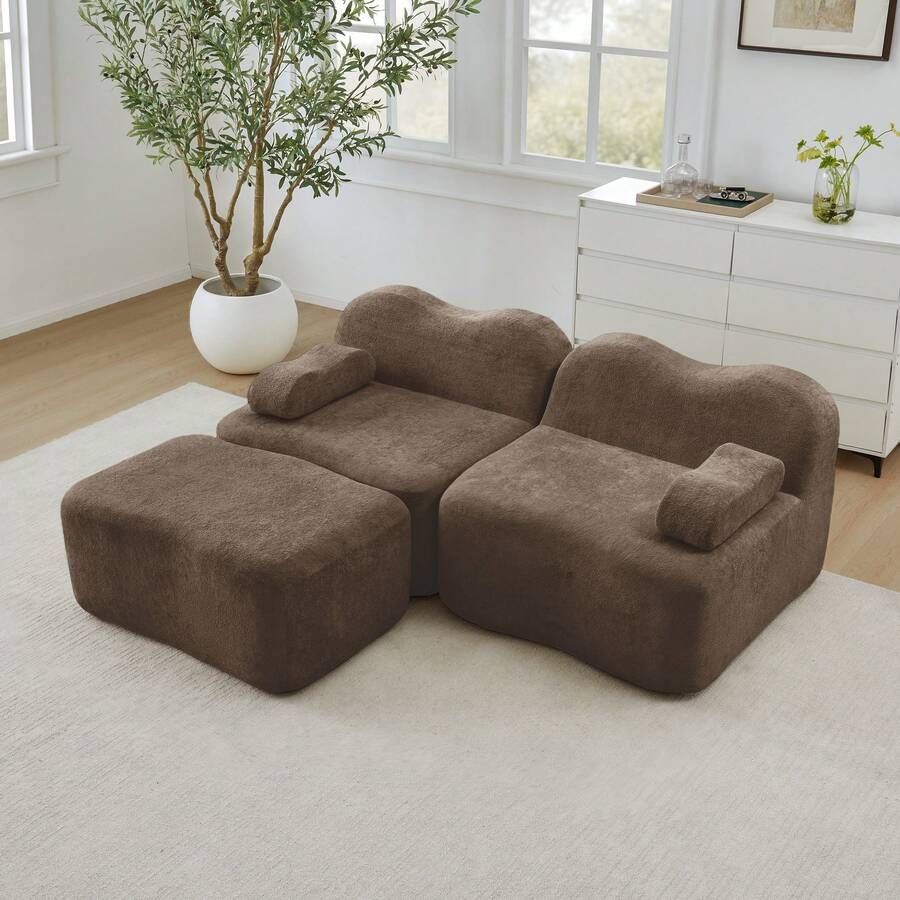 Sofas & Couches - Brown - View 1