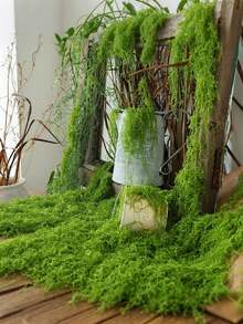 300g/10.58oz 40g Artificial Moss Lawn Fake Moss Micro Landscape Decoration Green Plant Lawn Potted Plant Window Sill Decor Landscape Design - Multiple Styles - View 10