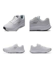 Skechers Women's Running Shoes GO RUN CONSISTENT 2.0 Mesh Breathable White Athletic Running Shoes 128605-WBK - White/Black - View 11
