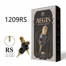 Ambition AEGIS 20 قطعة/علبة إبر وشم خرطوشية RL/RS سيليكون معقمة للاستخدام مرة واحدة لآلة الوشم والمقبض - مشاهدة 15