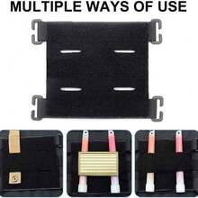 Nylon Tactical Patches Board Molles Patches Panel Display Holder Hook And Loop Tacticals Patches Board For Backpack Hunting Mini Patches Board Strip Molle Accessories - Multicolor - View 3