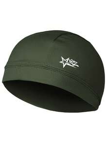 1/3 buah Topi Dalam Helm Motif Bintang & Huruf, Topi Rajut Kubah Jaring Bernapas Penyerap Keringat, Topi Dalam Helm Tahan Angin, Cocok Untuk Berkendara Sepeda Motor, Bersepeda, dan Olahraga Balap - MultiWarna - View 7