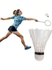 3/6/12pcs Badminton Set - High Durability, Suitable For Home Entertainment, Amateur Training, Stable Flight, Applicable To Indoor And Outdoor Sports Scenarios, Excellent Choice For Leisure Sports - Multicolor - View 2