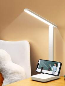LED Desk Lamp Eye-Protection Touch Dimmable 3-Color Reading Light Student Dorm Bedroom Home Use USB Rechargeable With Battery - Rechargeable model - View 4