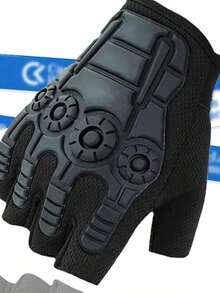 Sports Gloves - Black - View 1