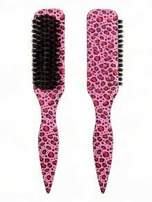 Sisir Penata Rambut Motif Leopard, Wanita, Sisir Halus untuk Menghaluskan Rambut, Menjinakkan Rambut Kusut dan Berantakan, Menciptakan Garis Rambut Sempurna, Cocok untuk Kuncir Kuda, Sanggul, dan Gaya Rambut Updo, Gagang Ujung Lancip Nyaman untuk Membagi Rambut, Perlengkapan Penting untuk Menata Rambut Saat Bepergian - A - View 12
