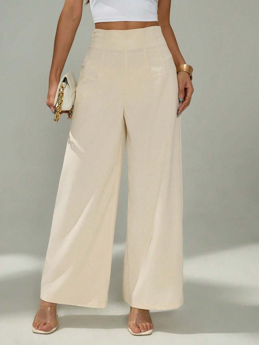 High-Visibility Pants - Khaki - View 1
