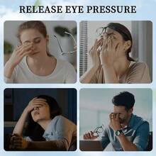 50pcs Lutein Steam Eye Masks, Constant Temperature Warm Compress Comfortable Eye Care, Soothe Body And Mind, Light-Blocking Eye Protection, Fragrance-Free, Suitable For Students, Back To School, Travel, Home Use, Sleep Eye Mask - White - View 4