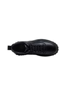 CAMEL CROWN Comfortable And Soft Outdoor High-Top Casual Leather Shoes For Men. - Black - View 4