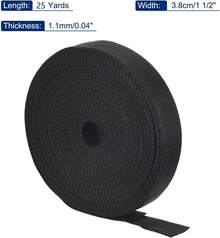 Boxonly Lightweight Polypropylene Webbing Strap Backpack Strapping Band For Outdoor Luggage Cargo Straps - ColorC - View 2