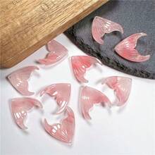 17*18mm 3D飛魚吊墜孔尾，高品質醋酸纖維手工DIY吊墜樹脂流蘇配件 - 彩色 - 查看 6