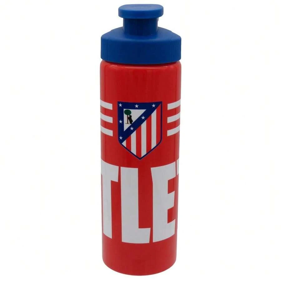 Atlético de Madrid 550ml Stainless Steel Water Bottle, Reusable And Durable, Screw Cap, Red And Blue Design With , Back To School - Option 2 - View 1