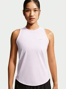 Nike Rompi Olahraga Tank Top Wanita AS W NK SWIFT DF HQ0621-583 - Purple - View 3