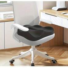 Upgraded Integrated L-Shaped Memory Foam Seat Cushion, Ergonomic Lumbar Support Pillow, Relieves Sciatica And Back Pain, Universal For Cars, Trucks, Office Chairs, Gaming Chairs, Long-Distance Driving Accessory - Lumbar Support Cushion - View 15