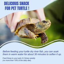 Amzey 2.3 Oz Dried River Fish - Natural Food For Turtles, Terrapins, Reptiles And Large Tropical Fish - ColorB - View 7