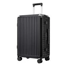 PC Hard Shell Luggage Suitcase With Cup Holder 20 Inch Cabin 24 Inch Medium 28 Inch Large Zip Free Aluminium Frame TSA Lock 3 Piece Luggage Set Black - Black - View 15