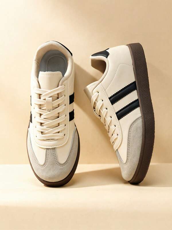 Shoes Tênis Casuais Masculinos Fashionáveis Antiderrapantes para Skate, Tênis Versáteis e Respiráveis para Campus de Casal