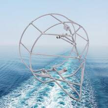 304 Stainless Steel Outboard Propeller Protector, Rustproof Stainless Steel Prop Protective Cover Fit 30HP Hidea Parsun Outboard Motors - Silver - View 2
