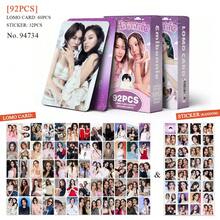 بطاقة صور هولوغرافية ليزرية لآيدول K-Pop بطاقة LOMO قابلة للجمع بضائع معجبين هدية تخرج العودة إلى المدرسة - متعدد الألوان - مشاهدة 6