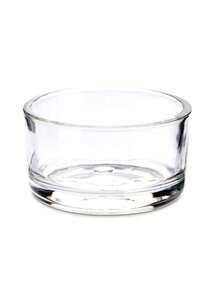 12/6pcs Clear Glass Tea Light Candle Holders/Cups/Trays, Floating Candles, Tea Light Accessories, Table Centerpiece, Suitable For Wedding Dinner, Tabletop Decor, Party And Home Decoration - Multicolor - View 4