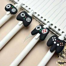 5pcs/10pcs Of Game-Themed Ballpoint Pens, Black And White Color Matching - Suitable For Office, Game Activities, Co-Worker Gifts - Event Giveaways - Sets - View 6