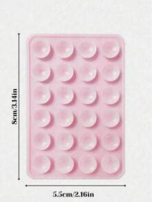 1/3 Suction Cup Silicone Phone Holder, 1 Silicone Suction Cup, Square Phone Case Back Silicone Suction Cup, 24 Large Silicone Phone Suction Cups, Spring Gift. - Multicolor - View 10