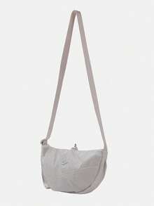 Nike Unisex NK AURA CRESCENT Crossbody Bag Outdoor Sports HQ4370-236 - Grey - View 2