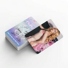 92pcs KATSEYE New Album PINKY UP Photo Cards, Suitable For Decorating Photo Albums Or Room Photo Walls, Holiday Gifts, Celebrity Holographic Cards, Party Supplies, Celebrity Card Collection, Halloween And Christmas Gifts, Boxed High-Definition Celebrity Photo Cards, Collectibles, Small Gifts, Katseye Light Stick, Straykid, Photocard, K Pop, Katseye Photo Card - A - View 9
